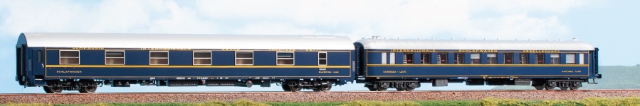 ACME 55278 - H0 - 2-tlg. Set Schlafwagen CIWL, Ep. IV, FS